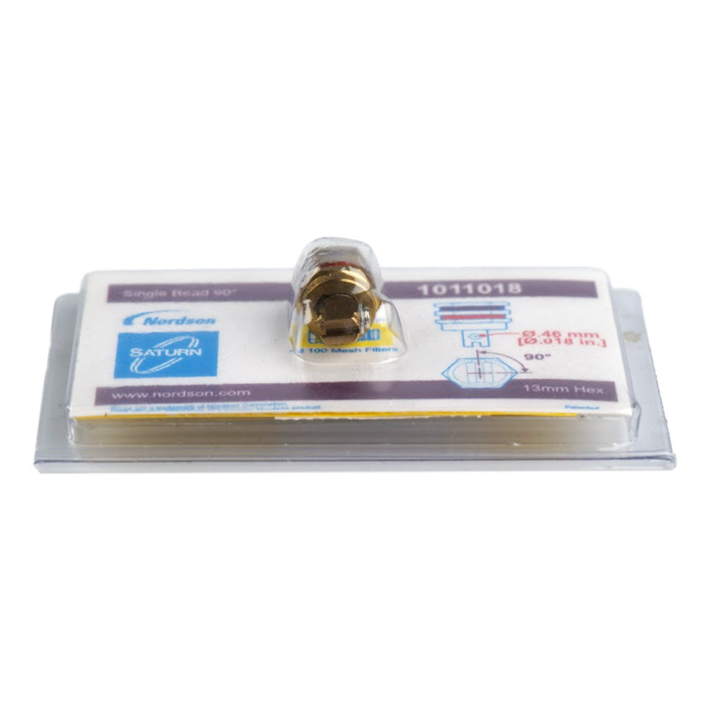 ゲンゴール Genuine Nordson® 1011018 Right Angle Nozzle - .018 Orifice