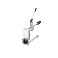 InvisiPac GM100 low-profile dual hot melt applicator with 24 VDC solenoid, Ni 120 RTD, and hose assembly