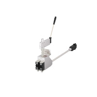 Graco InvisiPac GM100 dual hot melt applicator shown with hose and mounting assembly