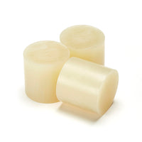 3 Pack of 1-3/4" (43 mm) Pale Amber Biodegradable Hot Melt Slugs