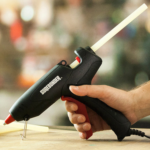 Surebonder PRO2-220 220 Watt Adjustable Temperature Professional Heavy Duty  Hot Glue Gun - Uses full size, 7/16 sticks 