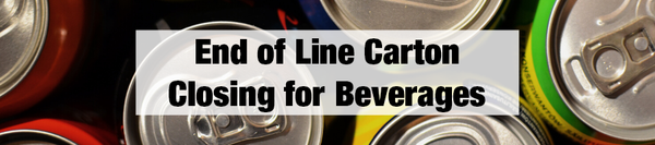 End of Line Carton Closing for Beverages
