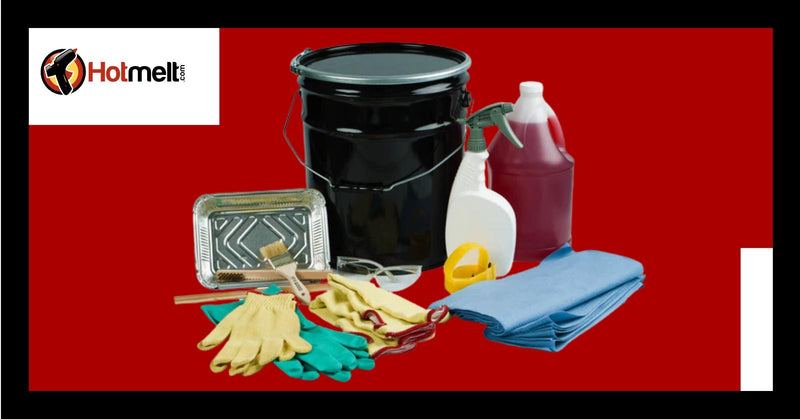 hot melt cleaners and supplies
