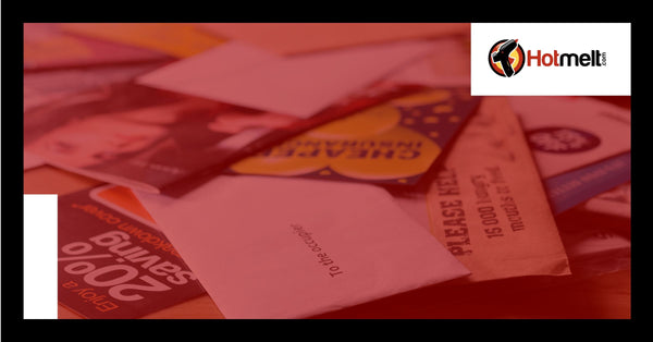 fugitive glue on mailers