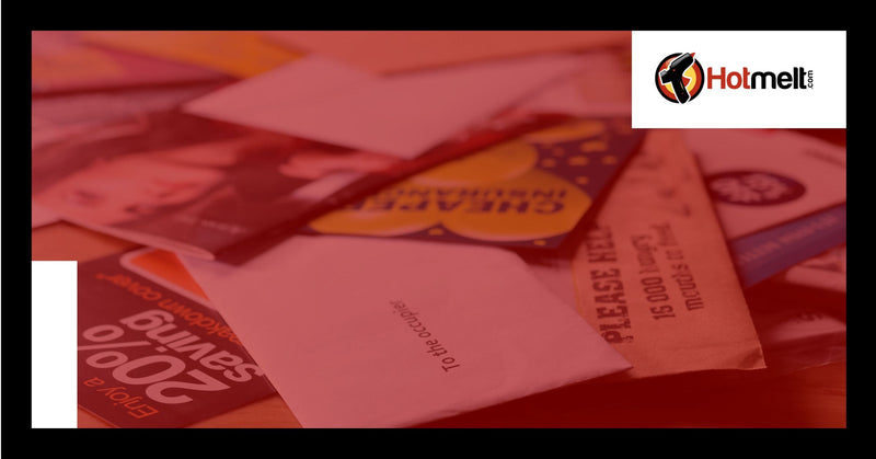 fugitive glue on mailers