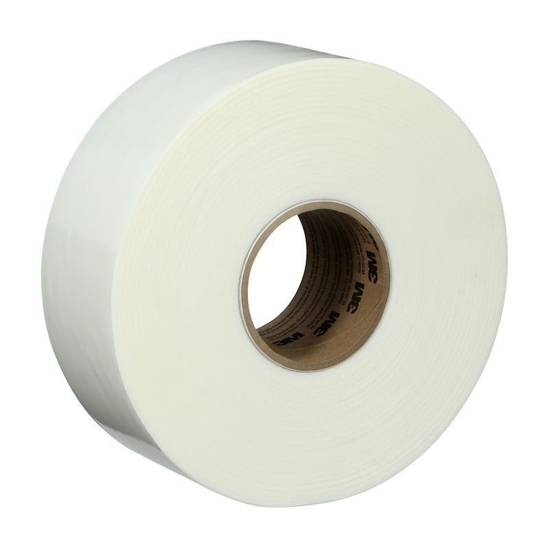 3 inch roll of white 3M 4411W Plus Extreme Sealing Tape for clean sealing on smooth surfaces