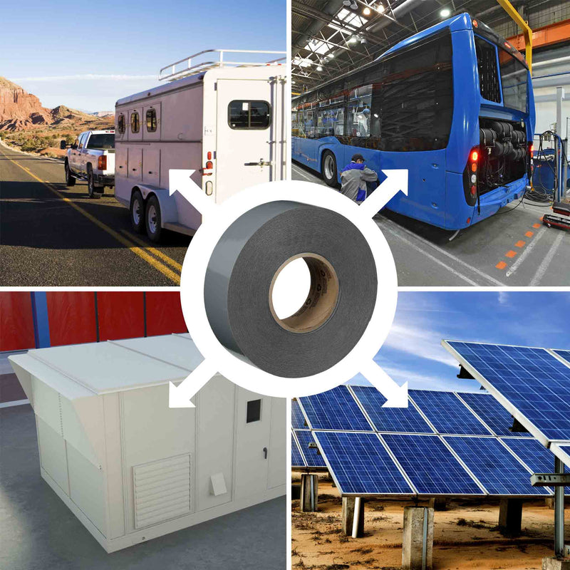 3M Extreme Sealing Tape used in transportation, solar, HVAC, and industrial sealing applications