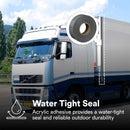 3M Extreme Sealing Tape creating a water-tight seal on a truck panel for outdoor durability