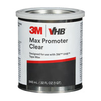3M VHB Max Promoter 1 quart can for enhancing bond performance with 3M VHB Max double-sided tapes