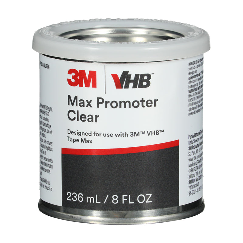 3M VHB Max Promoter 8 oz can for surface preparation and stronger bonding with VHB Max tapes