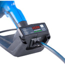 Buehnen HB 720 applicator close-up of digital control panel displaying adhesive temperature and operating settings