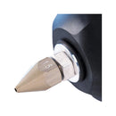 Close-up of 1.5 mm conical brass nozzle for Buehnen HB 720 bead applicator used in hot melt adhesive dispensing