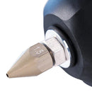 Close-up of nozzle tip on Buehnen HB 450 Bead hot melt glue gun