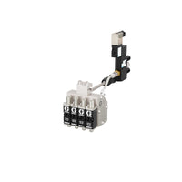 Graco GS35 quad hot melt applicator with 110 VAC solenoid, Pt 100 RTD sensor, and I module spacing for carton sealing