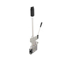 InvisiPac GM100 single slim hot melt applicator shown with hose and mounting assembly