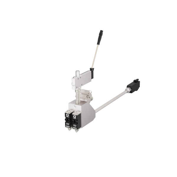 Dual Applicator Graco 25B301 InvisiPac GM100 Dual Hot Melt Applicator with 24 VDC Sole