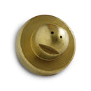 Graco InvisiPac dual-orifice mini button hot melt nozzle for controlled multi-bead dispensing