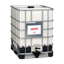 Bulk adhesive IBC tote container for packaging and manufacturing applications