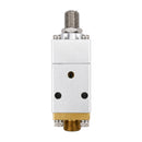 Rear view of Infinity Bond EasyMelt 0751EE-A tip valve for benchtop hot melt tank