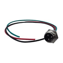 EasyMelt D07AO replacement plug with wiring leads for EasyMelt benchtop hot melt tank control panel connection
