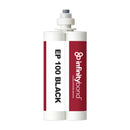 Infinity Bond EP 100 Black 400 ml Cartridge – 1:1 epoxy, gap-filling, fast 5 min set, bonds wood, glass, and concrete