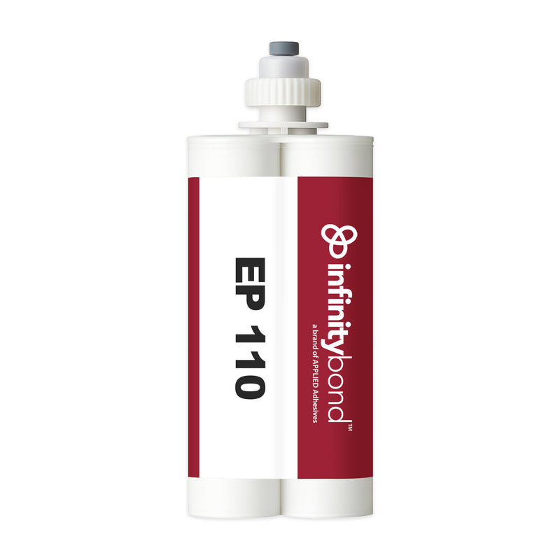 Strong epoxy for structural applications – EP 110 400 ml Cartridge, clear 1:1 adhesive, bonds ceramics and metals