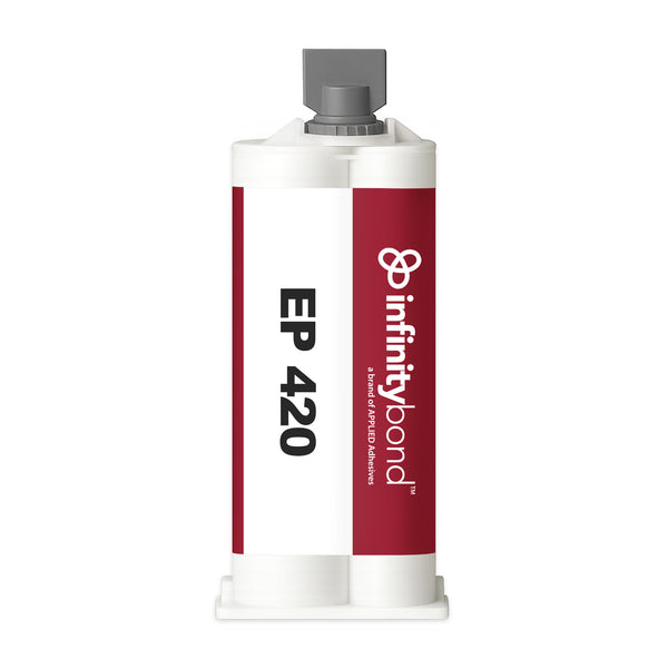 Toughened epoxy adhesive – EP 420 50 ml A-System Cartridge, 2:1 mix, impact and vibration resistant, off-white color