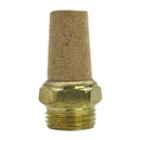 Brass Infinity Bond KOIDL muffler fitting for EasyMelt benchtop hot melt tank pneumatic system