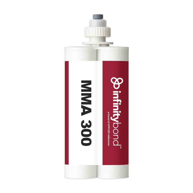 Fast-set 1:1 methacrylate adhesive – Infinity Bond MMA 300 400 ml C-System Cartridge for metals and plastics