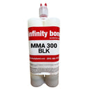 Black MMA Adhesive 400ml – For Metal, Plastic, Composite Assembly