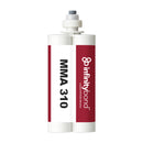 Structural adhesive for metals and plastics – Infinity Bond MMA 310 1:1 400 ml C-System Cartridge, medium set