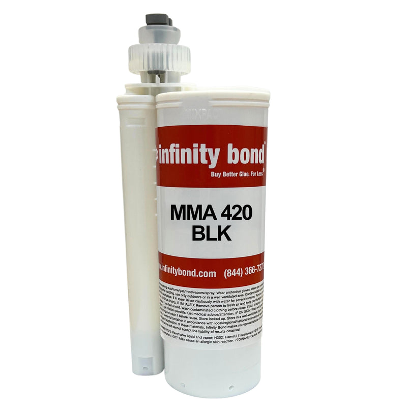 490ml MMA 420 Black Flexible Structural Adhesive
