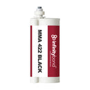 Strong adhesive for composites and large assemblies – MMA 422 Black 490ml Cartridge, 10:1 ratio, impact and fatigue resistant