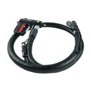 Keystone AD41® style braided hot melt hose assembly with RTD connector