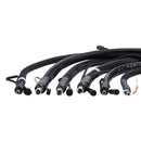 Keystone industrial hot melt hose product family with braided, washdown, and corrugated hose styles
