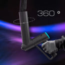 Meler Raptor hot melt applicator with 360-degree swivel hose connection for flexible adhesive application