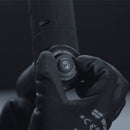 Close-up of Meler hot melt applicator nozzle being adjusted