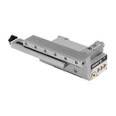 Meler V-Label adjustable hot melt labeling applicator for wrap-around container labeling