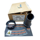 Nordson 1128175 service kit with black plastic components, a warning label, and packaging