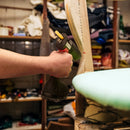 Power Adhesives Tec 808 battery glue gun used for hot melt bonding on furniture or upholstery application