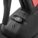 Temperature control module set to 195°C shown on the Tec 830 hot melt gun before heating begins