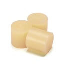 Tecbond 430 series hot melt adhesive slugs in off-white cylindrical 43mm form.