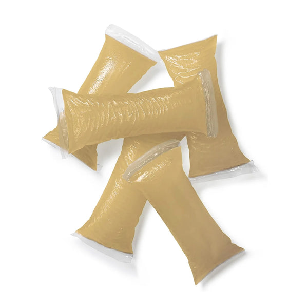 Tecbond 902B biodegradable PSA hot melt pillows for spray and bead applications.