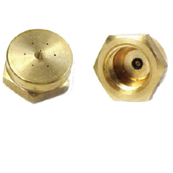 1" Unibody Swirl Brass Nozzle with O-ring