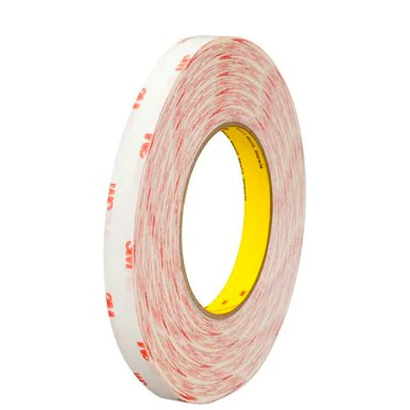 3M Double Coated Tissue Tape 9456, Clear, 3/4 in x 72 yd, 4 mil, 48 Rolls per Case