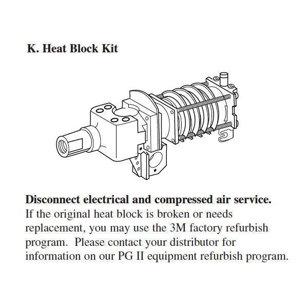 3M 9202 PG II Heat Block Kit