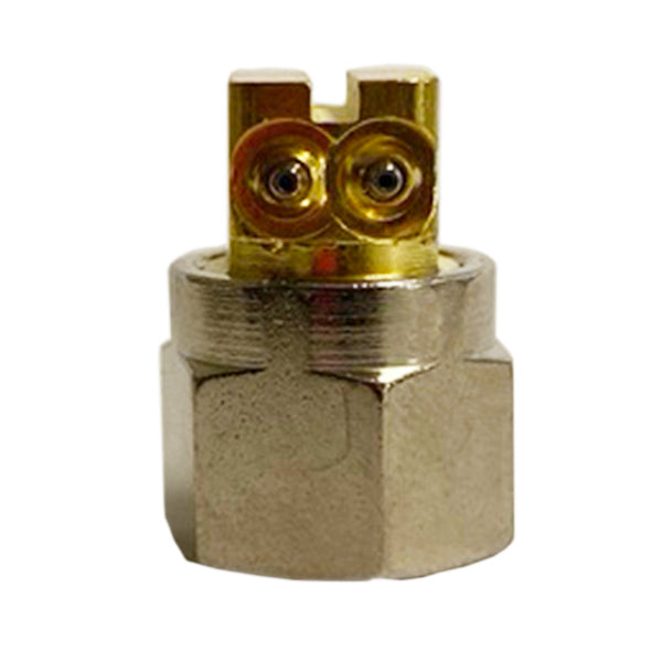 Nordson style dual orifice 90 degree right angle nozzle replacement