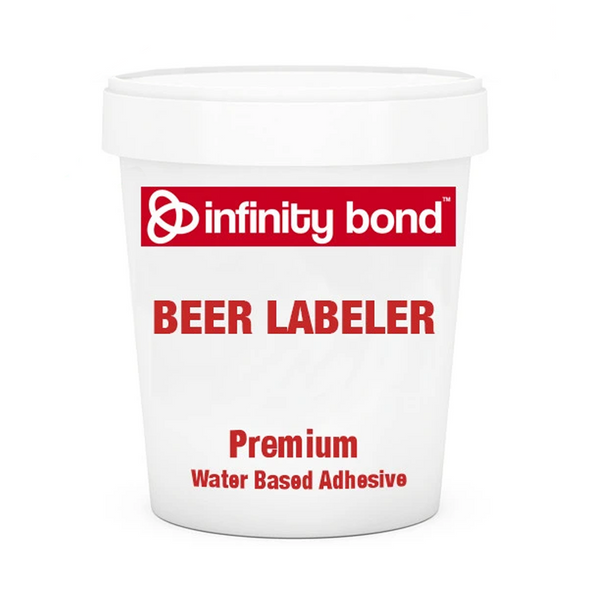 Infinity Bond Premium Beer Bottle Labeling Cold Glue Water Based Adhesive