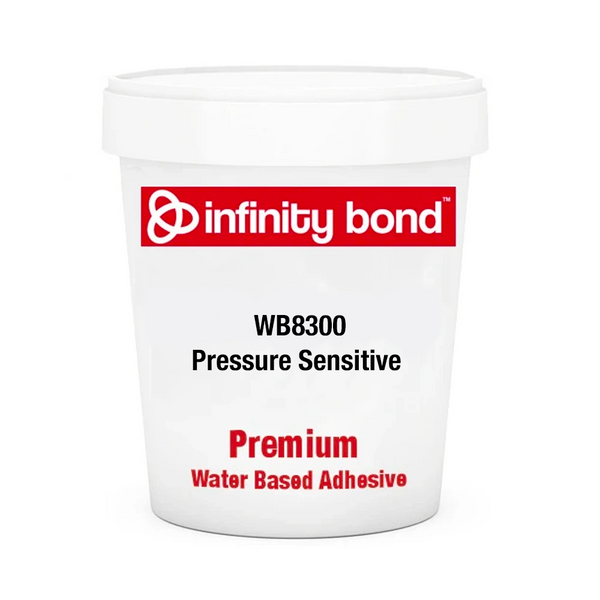 Infinity Bond WB8300 Pressure Sensitive Water Based Adhesive