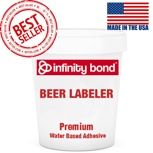 Premium Beer Bottle Labeling Cold Glue Water Based Adhesive